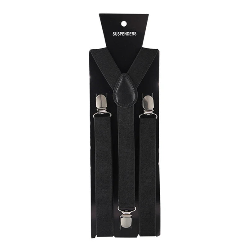Black suspenders