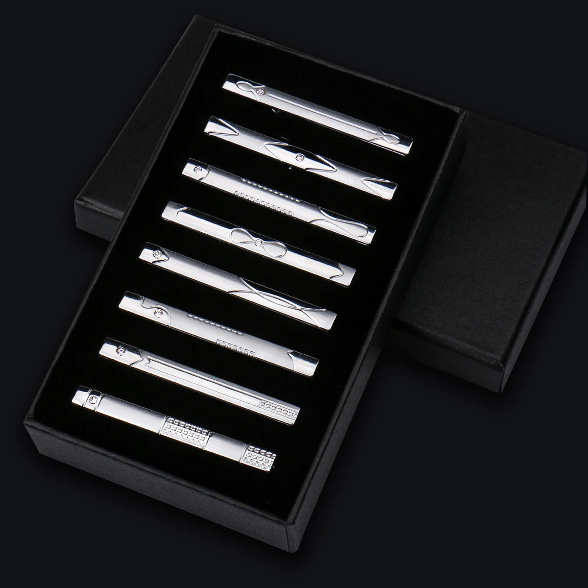 Talisman Tie Clip Set - Imperial Curve