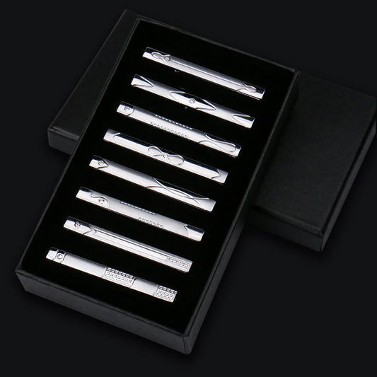 Talisman Tie Clip Set - Imperial Curve