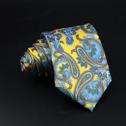 Brivio - Golden Horizon Paisley Tie