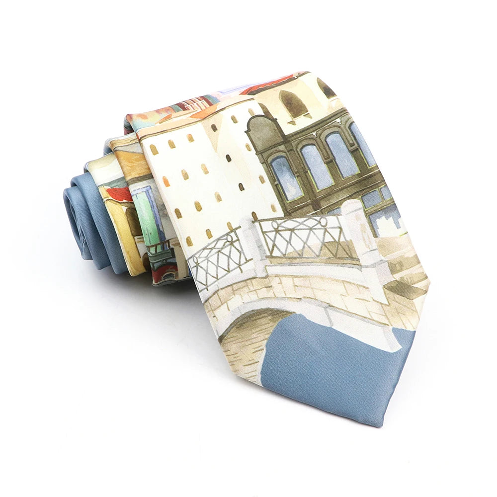 Balfour - Stone Bridge Scene Tie