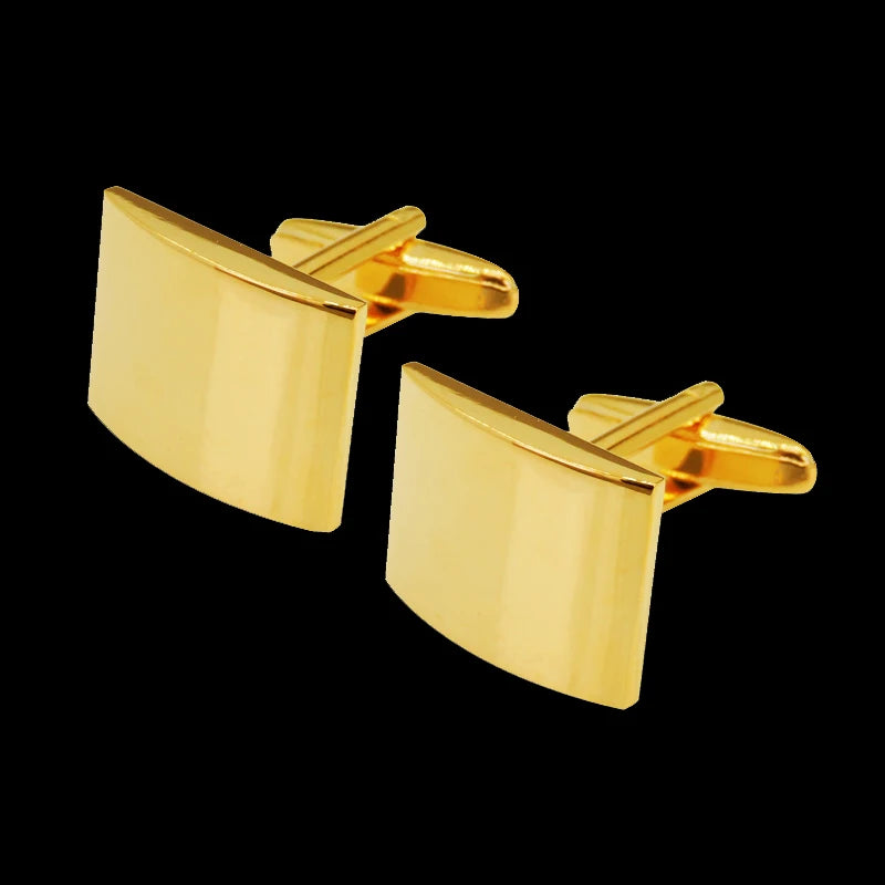 Golden Curve cufflinks
