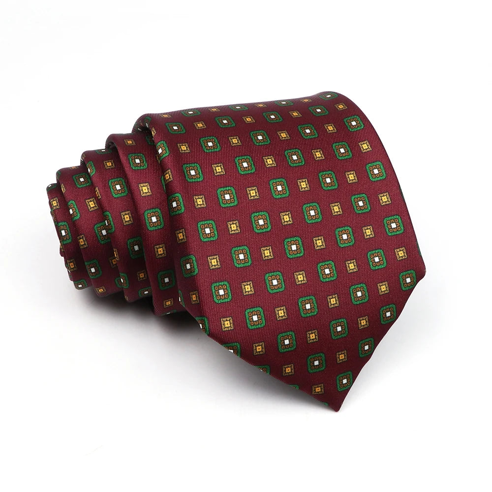 Hartfield - Maroon Dot Tie