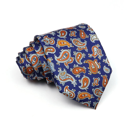 Naseby - Amber Paisley Tie