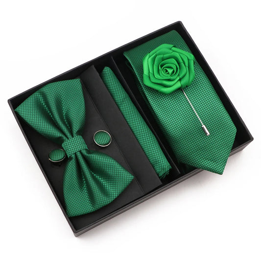 Talisman Tie Set – Emerald Green Formal Set