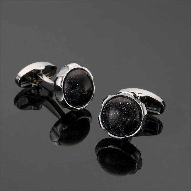Talisman Cufflink – Midnight Galaxy