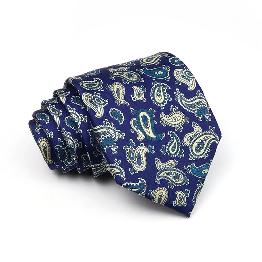 Elveden - Navy Heritage Paisley Tie