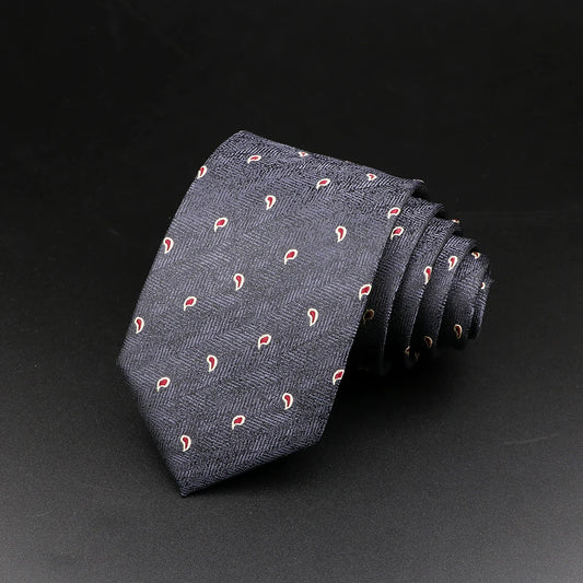Cicogna - Midnight Paisley Charm Tie