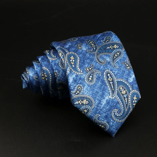 Avogadro - Midnight Bloom Micro Floral Tie