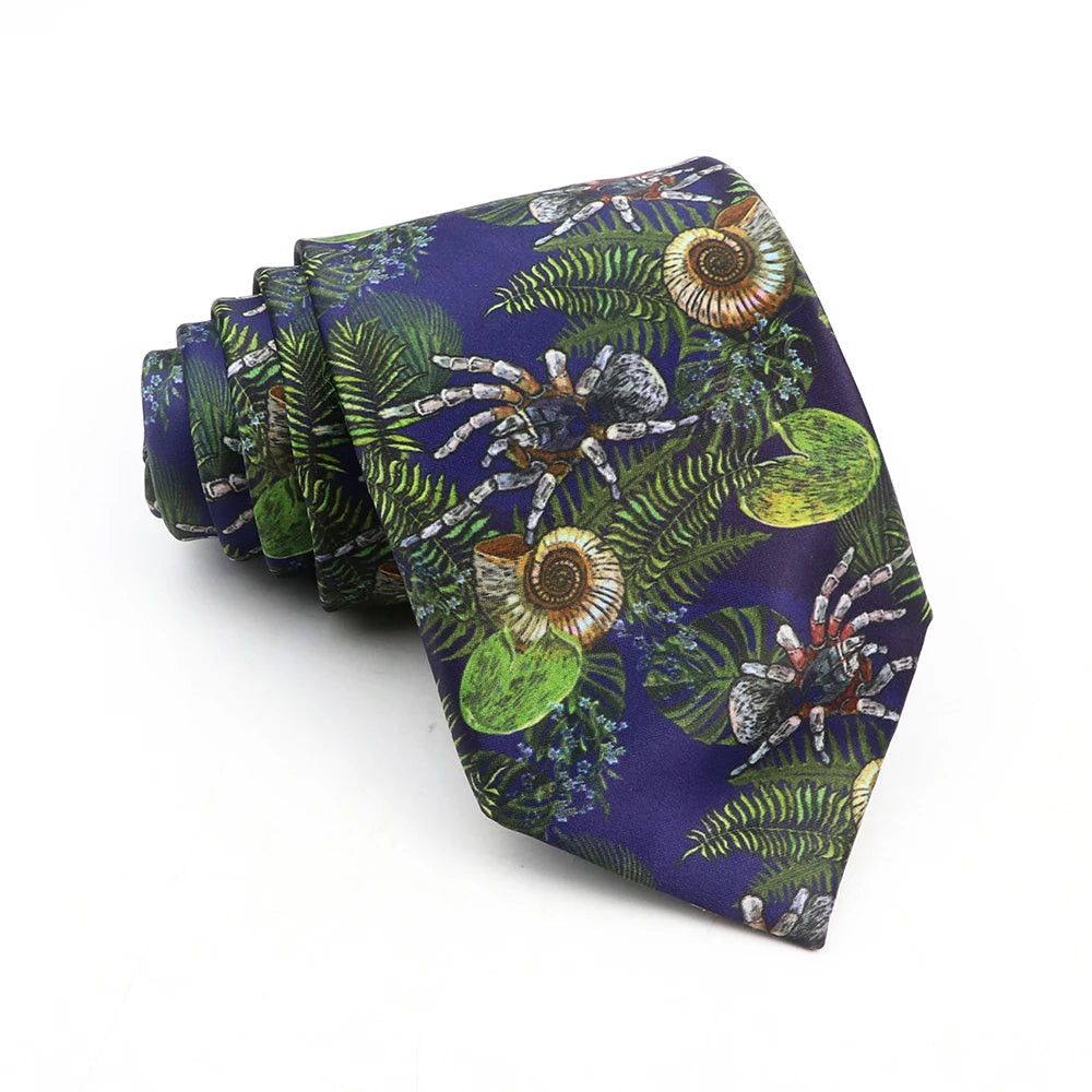 Erskine - Jungle Spider Botanical Tie