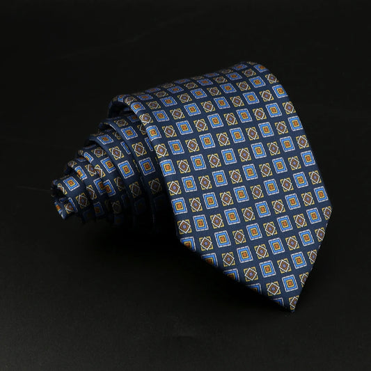 Bourbon-Montpensier - Geometric Talisman Tie
