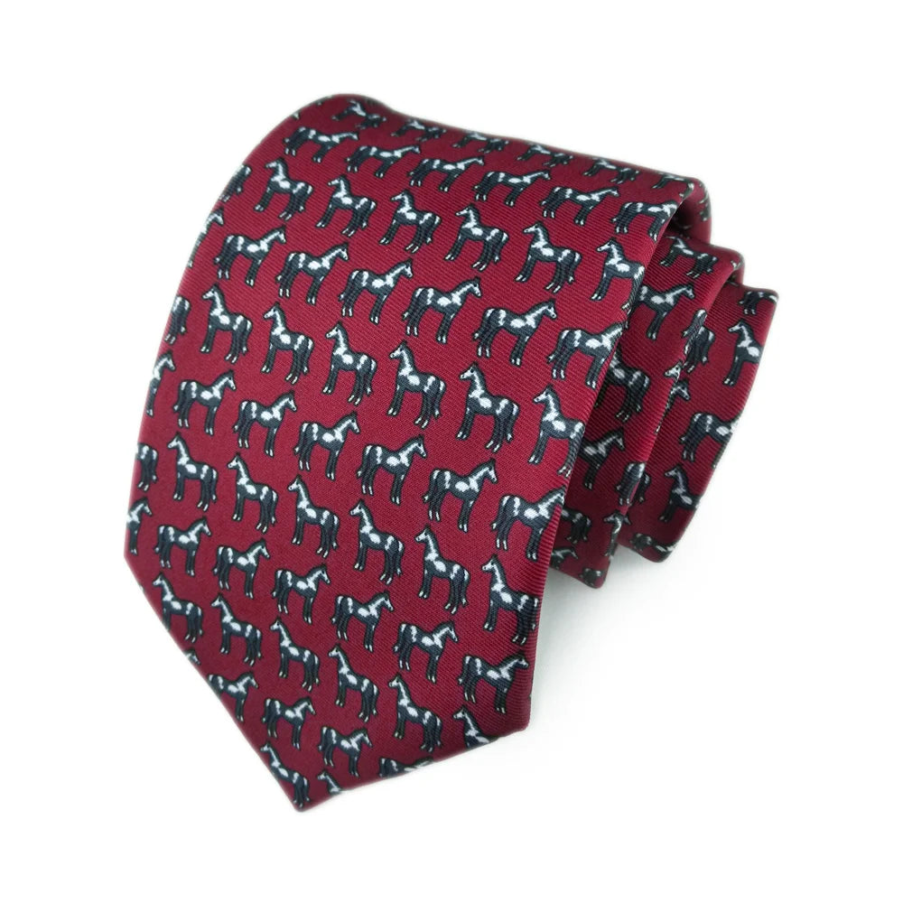 Yeadon - Burgundy Pony Tie