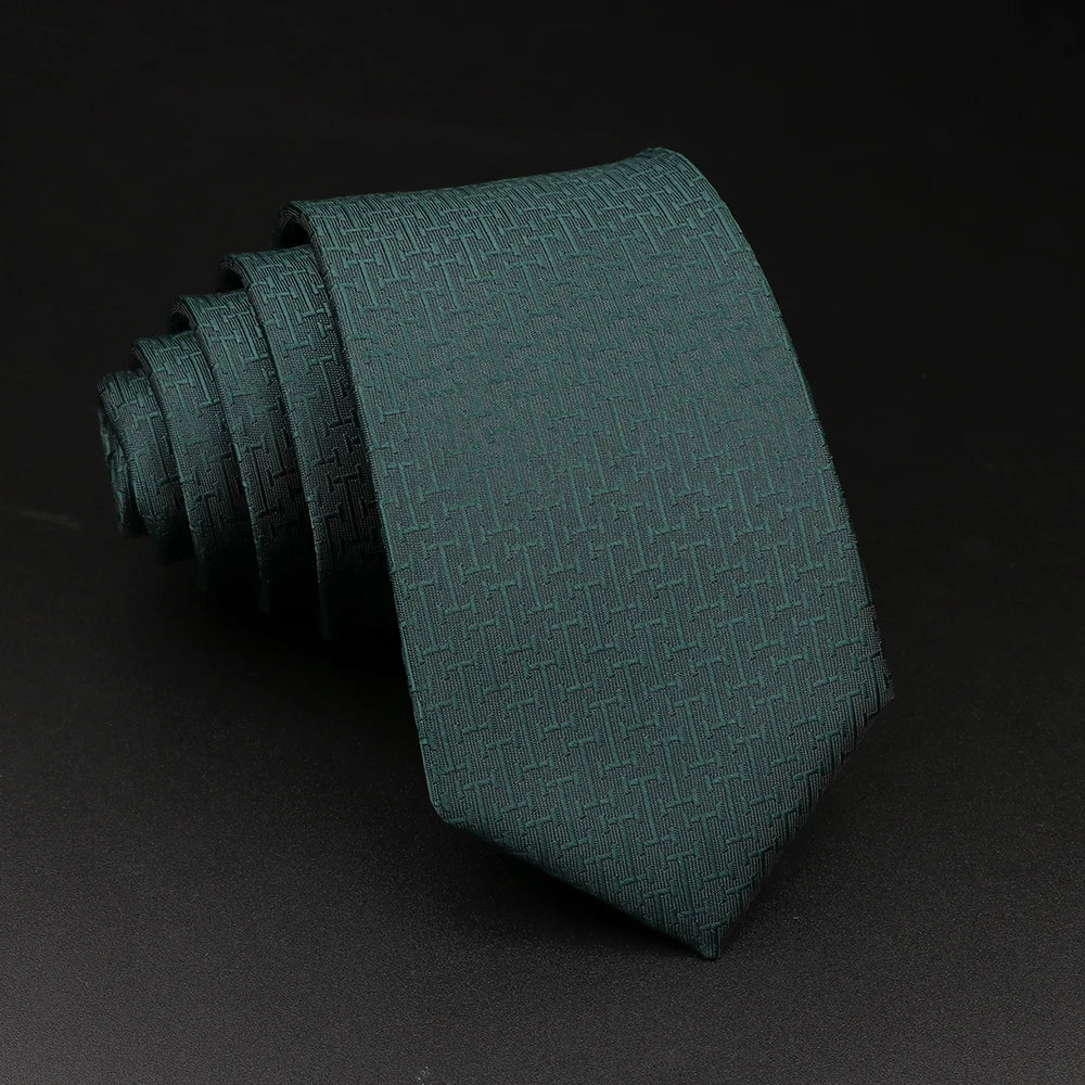 Stafford - Emerald Green Textured Tie