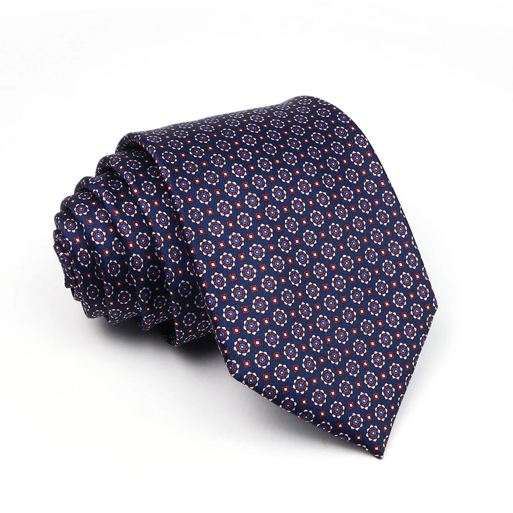 Dewsbury - Plum Mini Floral Tie