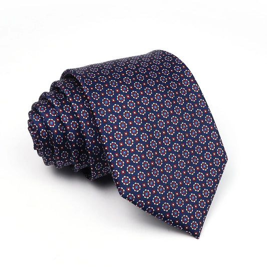 Dewsbury - Plum Mini Floral Tie