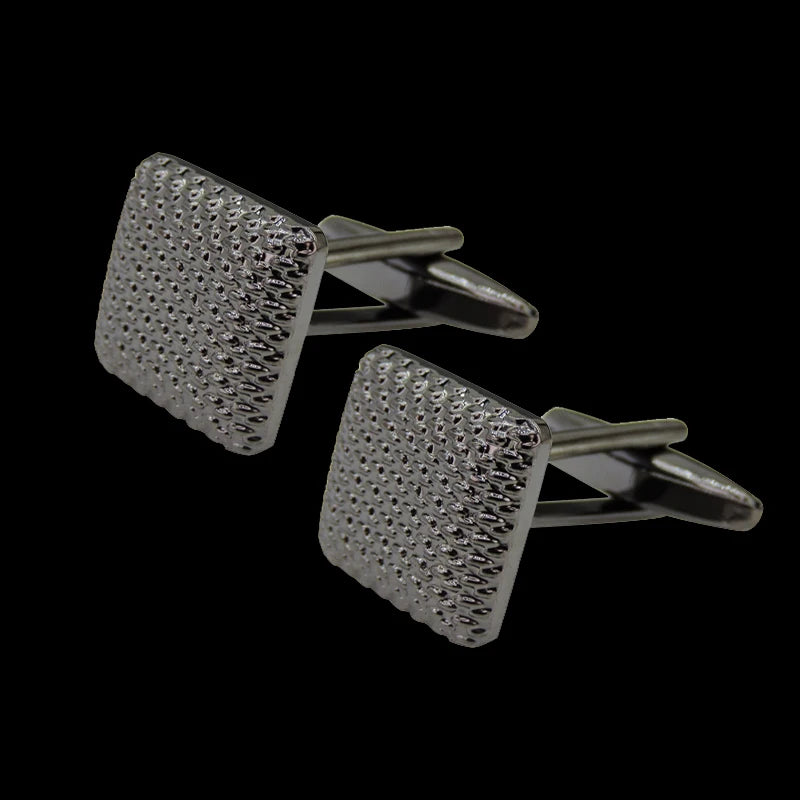 Silver Honeycomb cufflinks