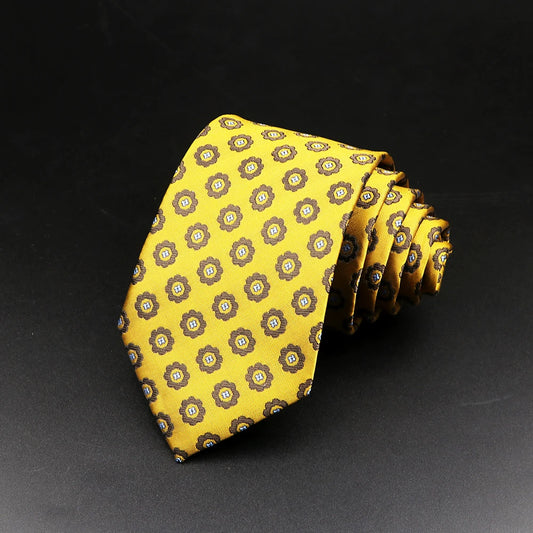 Celesia - Golden Bloom Tie – Brilliance with Every Knot
