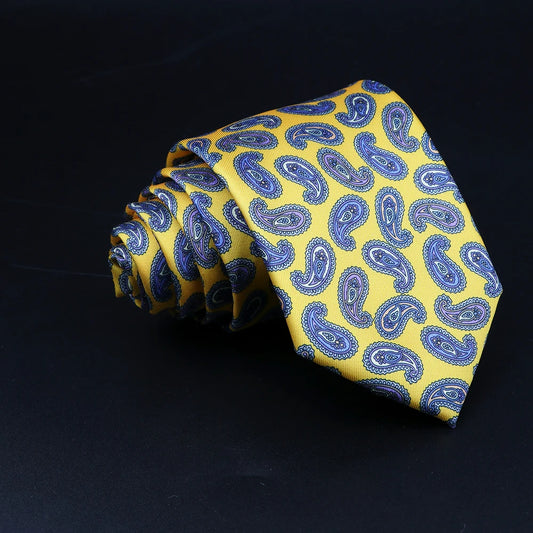 Gualtieri - Golden Paisley Charm Tie