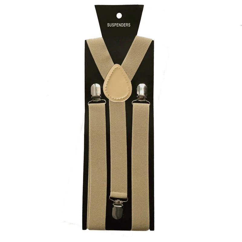 Tan suspenders