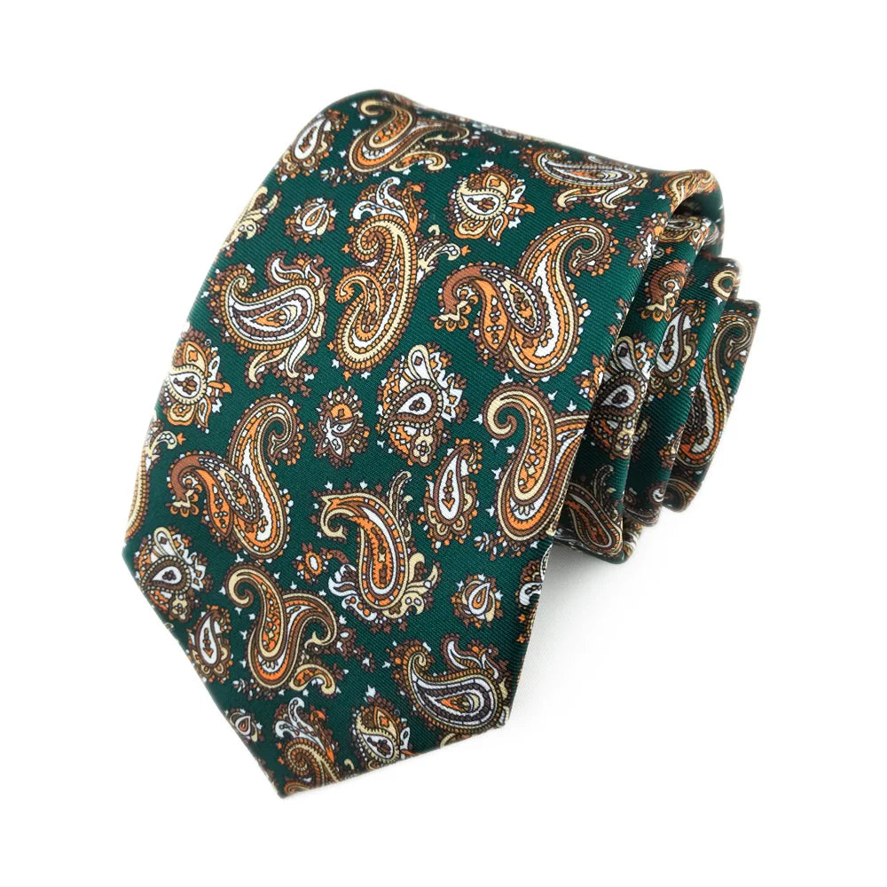 Wetherby - Green Paisley Tie