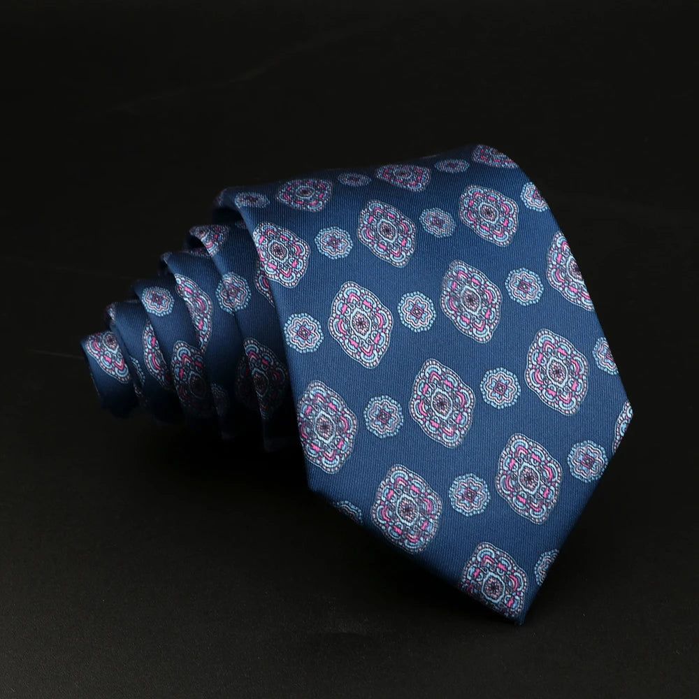 Arese - Indigo Mandala Tie
