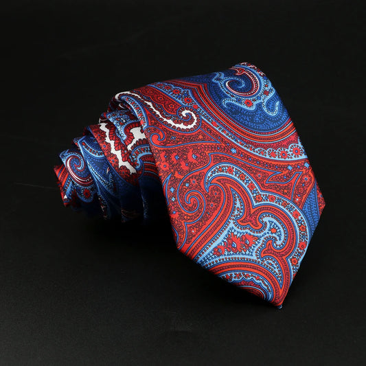 Brivio - Crimson Cascade Paisley Tie