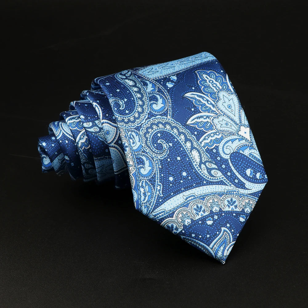 Savelli - Deep Blue Paisley Heritage Tie