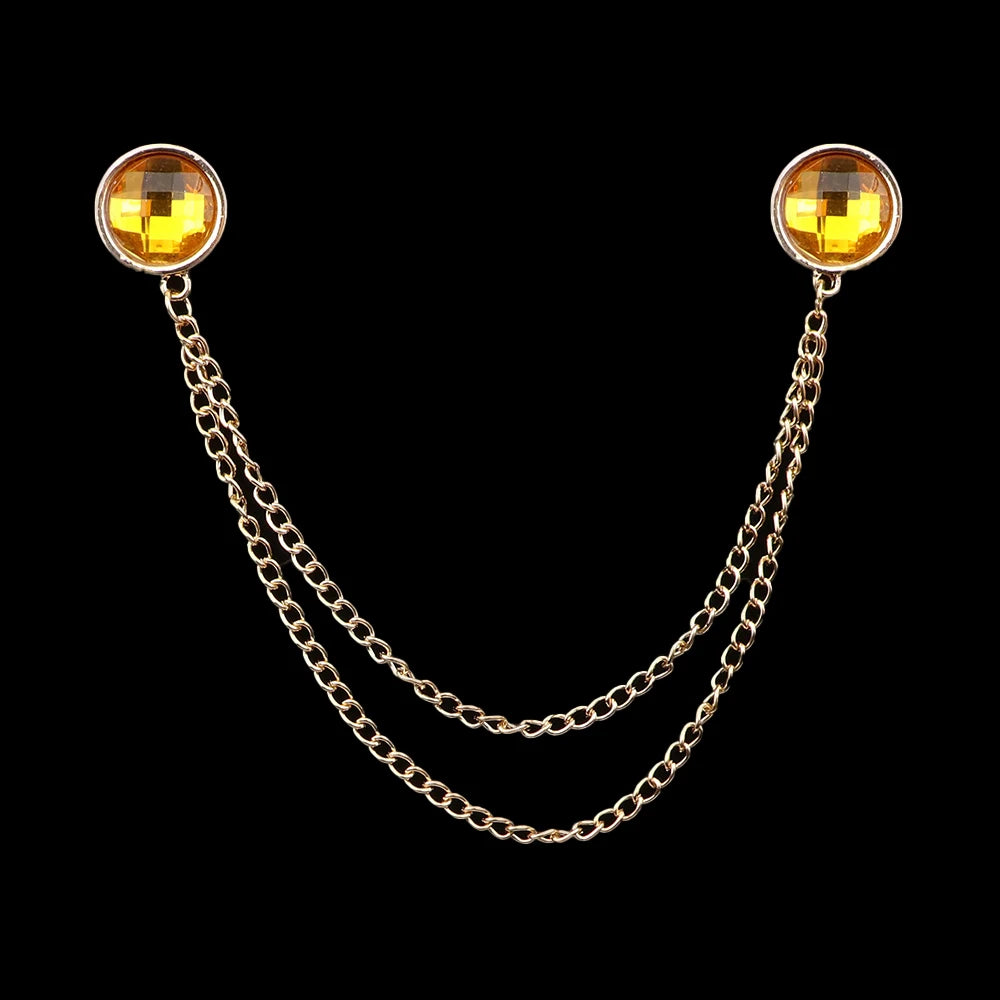 Talisman Brooch – Gilded Honey Duet