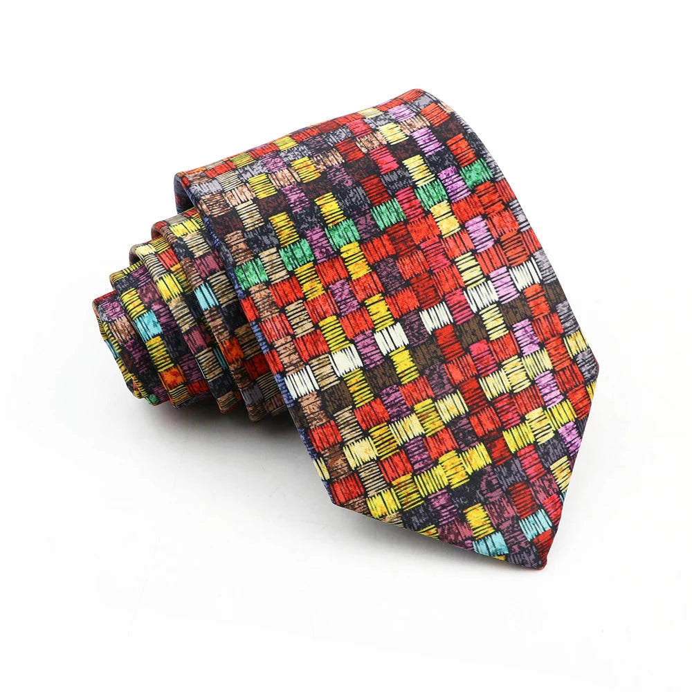 Tennant - Mosaic Basket Weave Tie