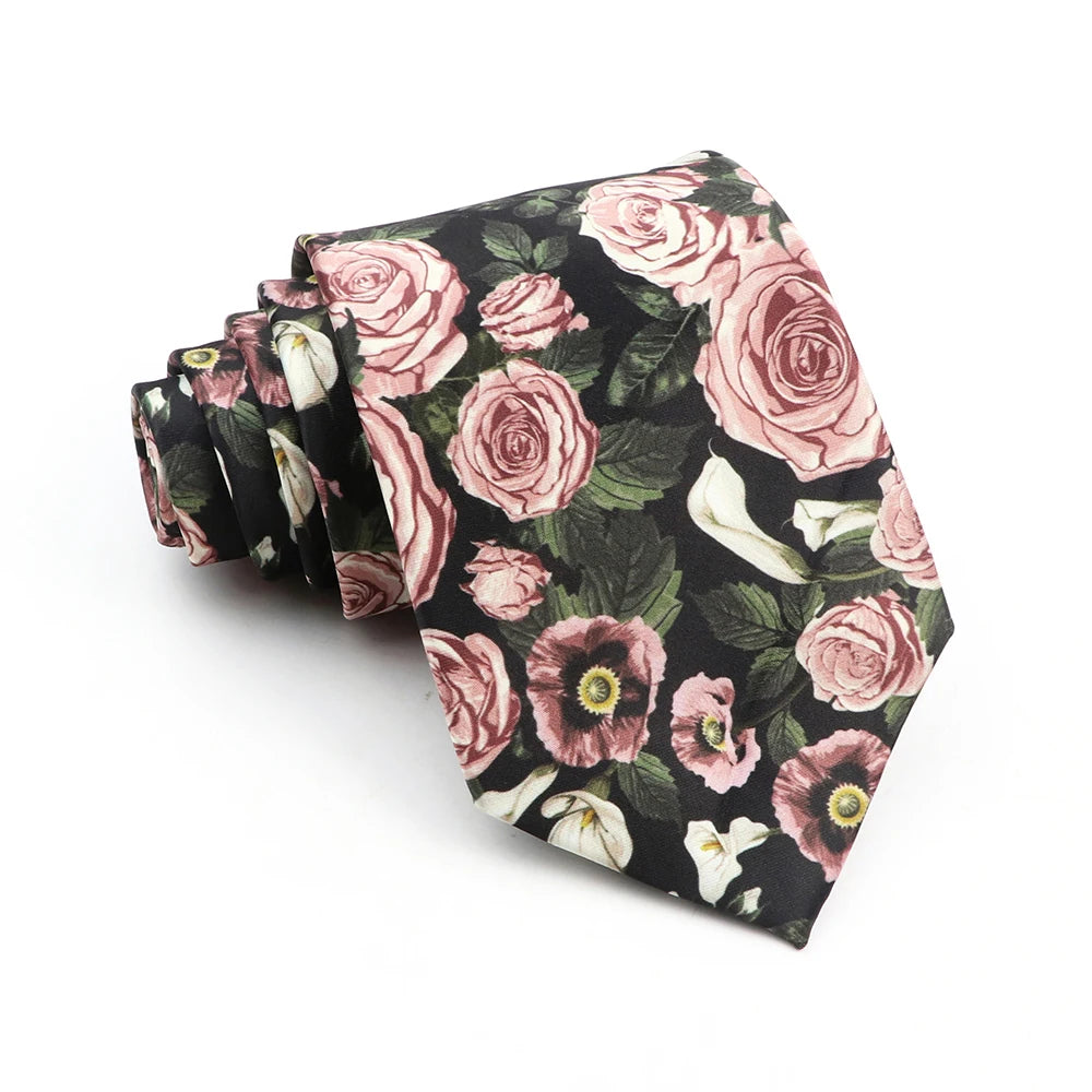 Kinnaird - Dusty Rose Bloom Tie