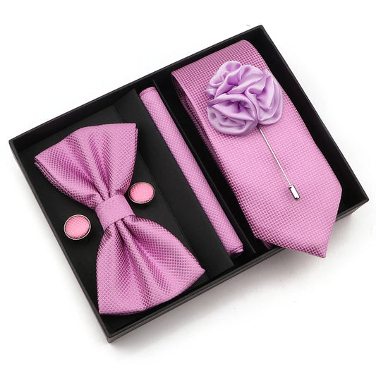Talisman Tie Set – Soft Pink Formal Set