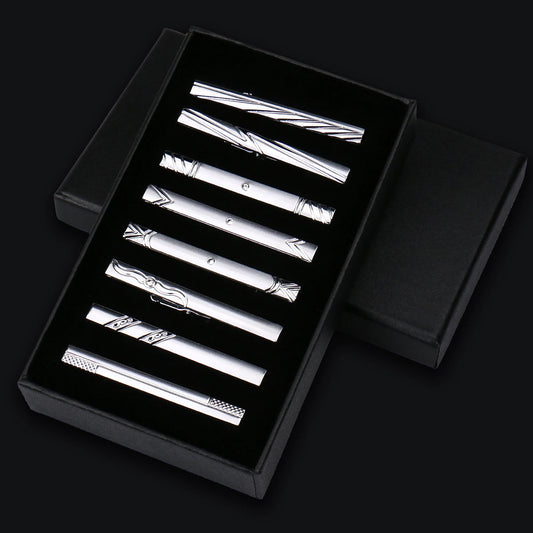 Talisman Tie Clip Set - Artisan Weave