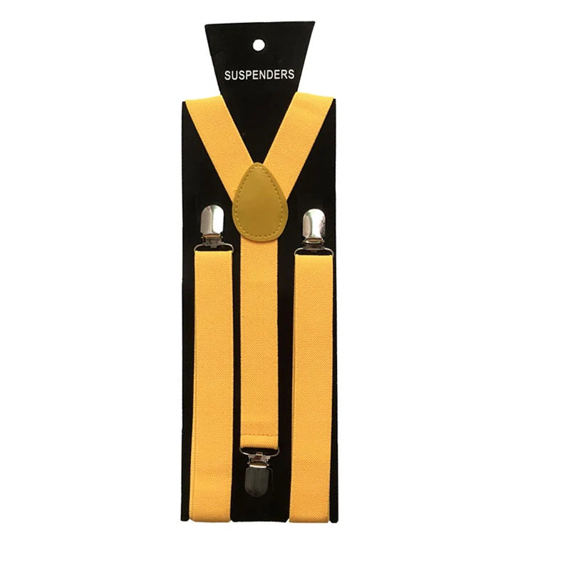 Gold suspenders