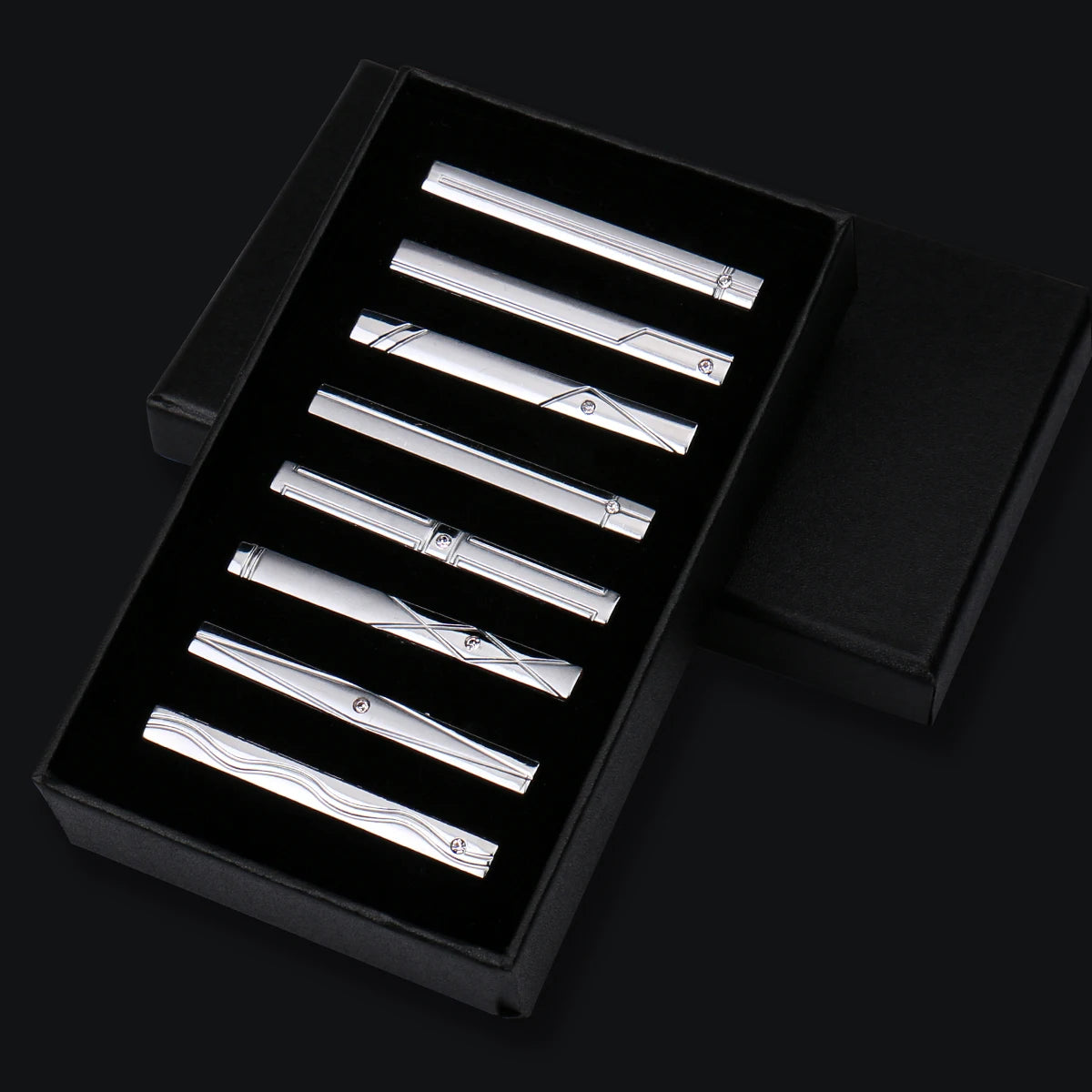 Talisman Tie Clip Set - Modern Crest