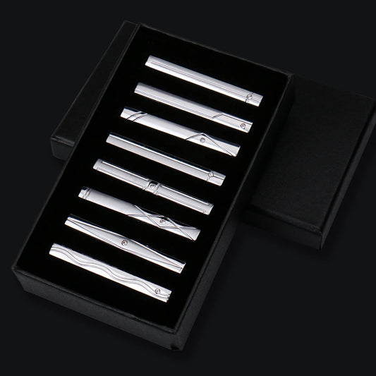 Talisman Tie Clip Set - Modern Crest