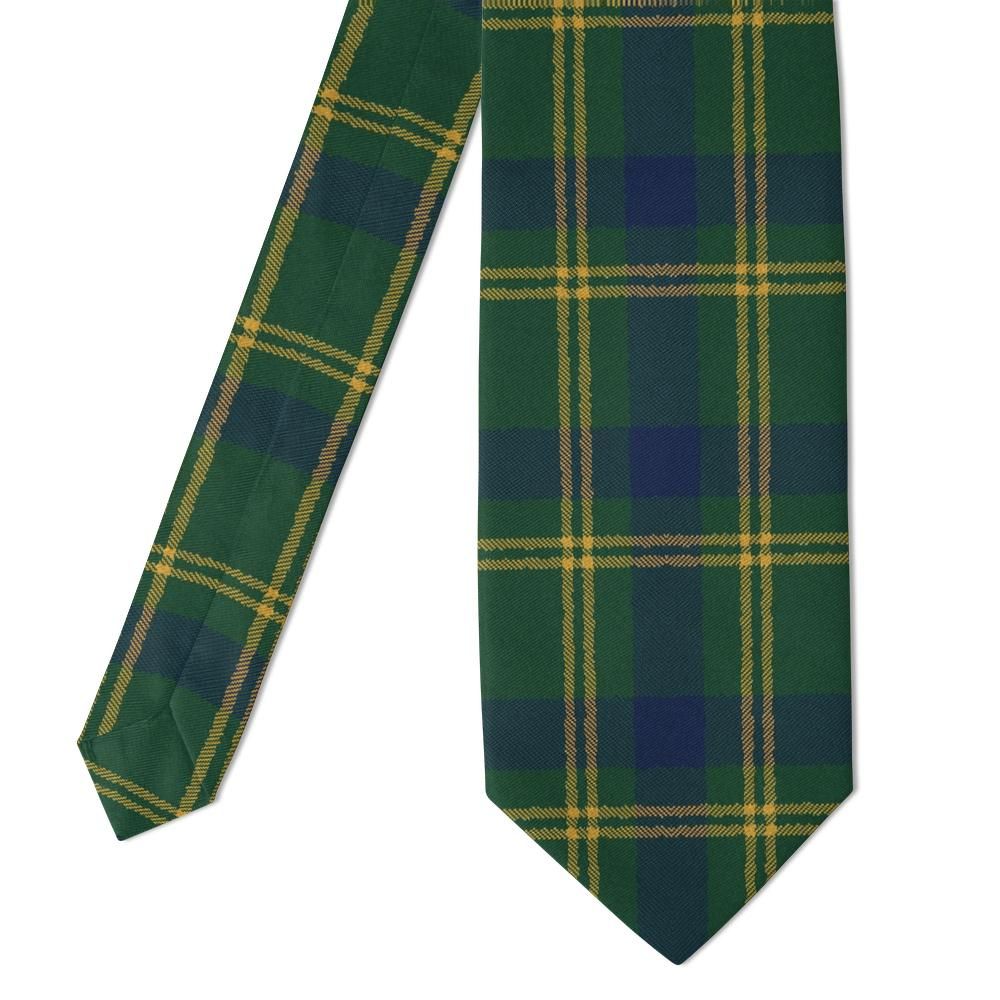 Tersmeden - Forest & Mustard Blanket Plaid Tie – Hunting Lodge