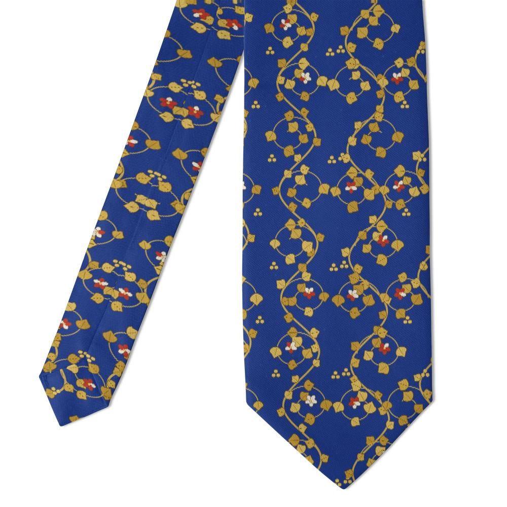 Walkendorff - Ultramarine & Gold Illuminated Vine Tie – Book of Hours