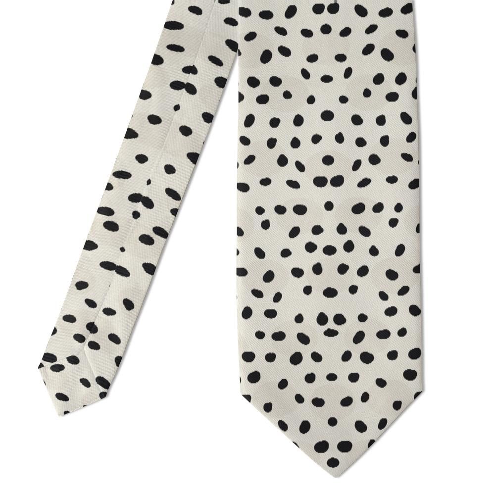 Kuefstein - Ivory & Black Cheetah Tie – Snow Chase
