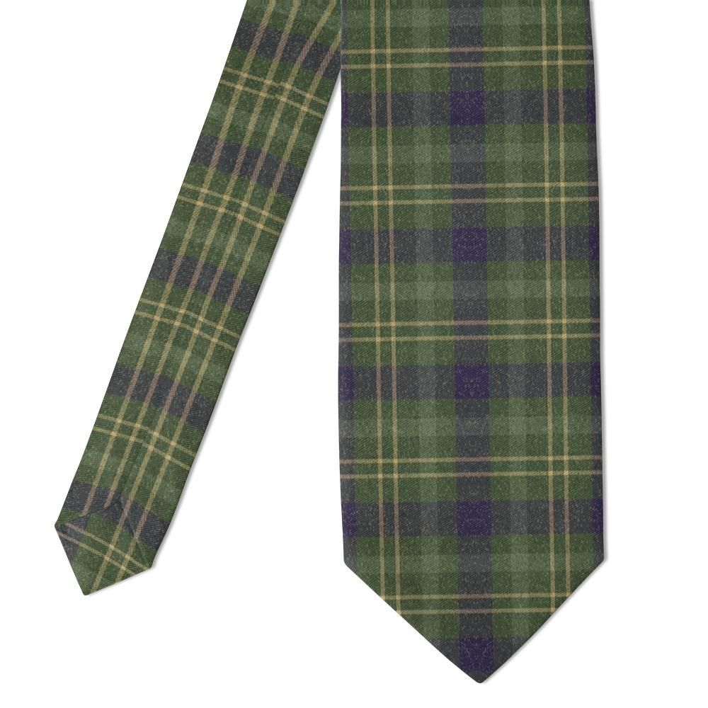 Palmstierna - Moss & Heather Hebridean Plaid Tie – Island Croft