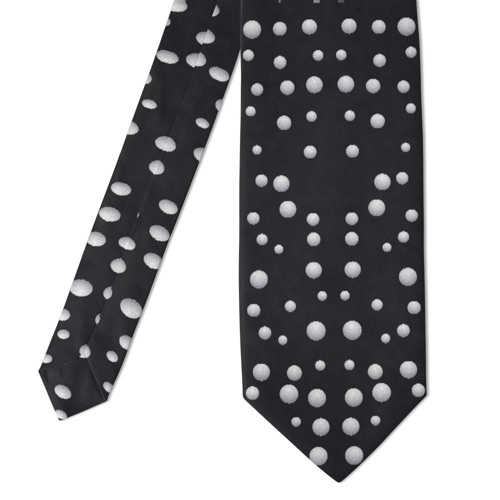 Silfverschiöld - Charcoal Hailstone Dot Tie – Mountain Pass