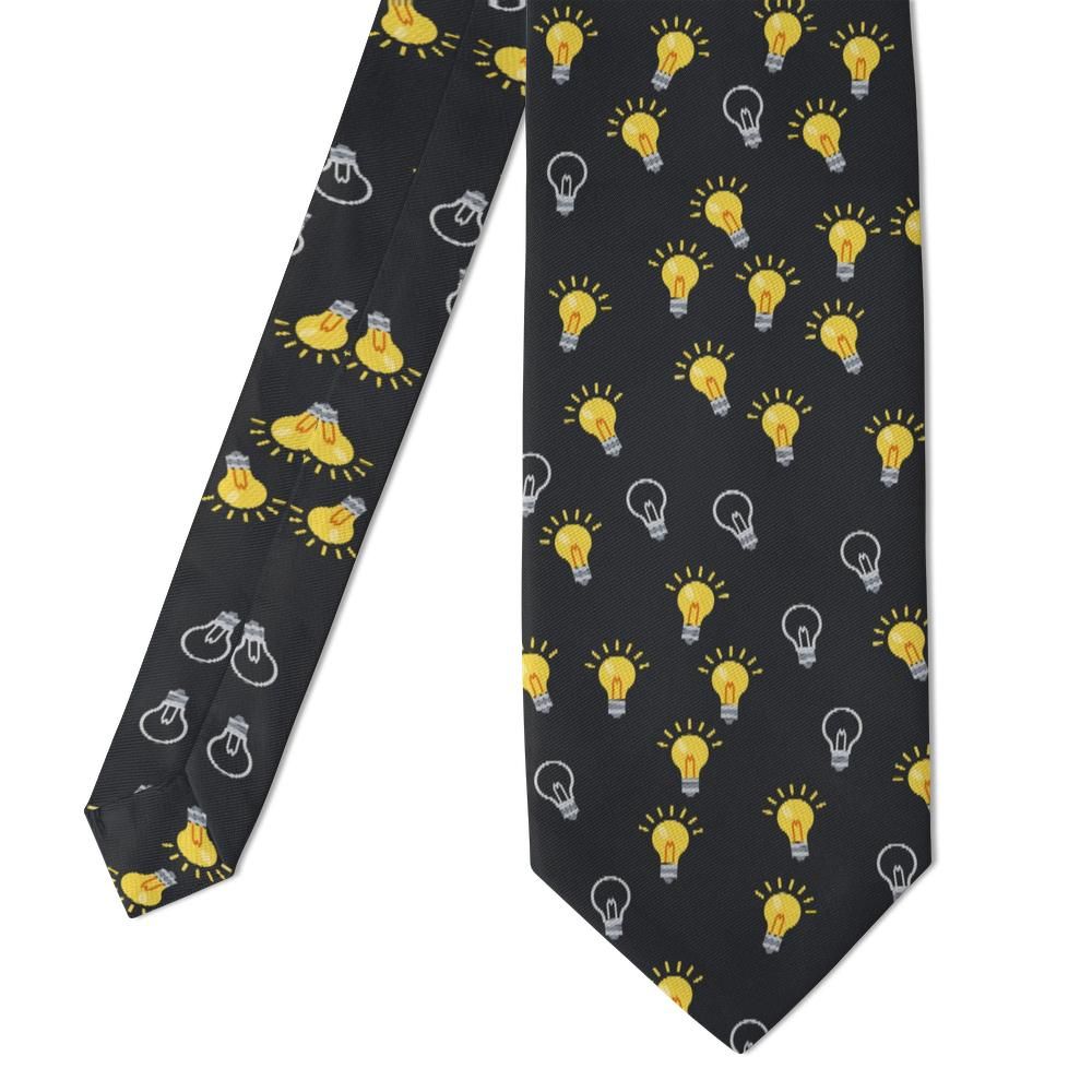 Scavenius - Charcoal Light Bulb Tie – Eureka Moment