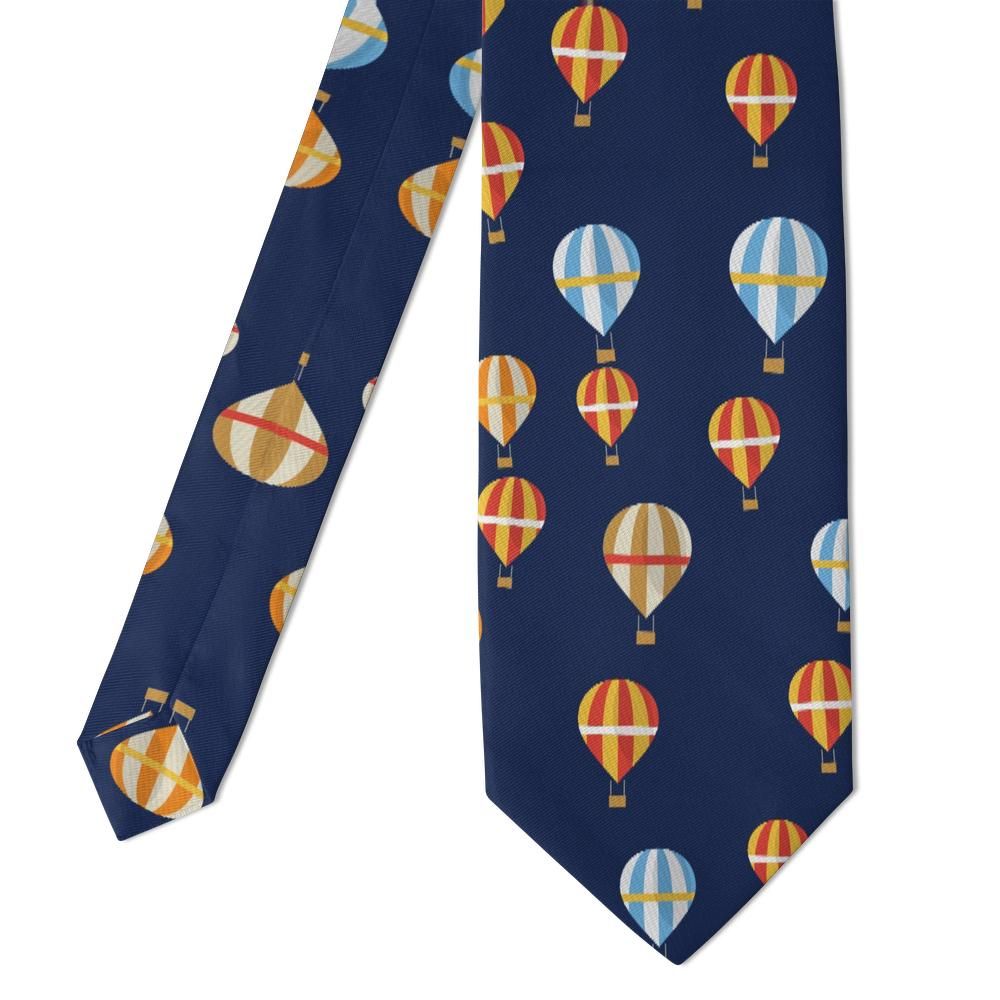 Thun - Navy Hot Air Balloon Tie – Festival Night