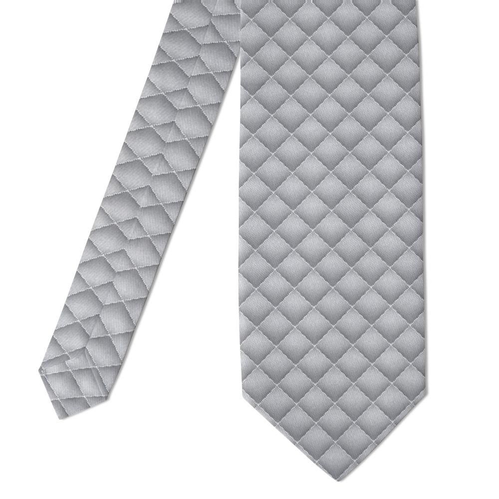 Klingspor - Silver Quilted Tie – Evening Gala
