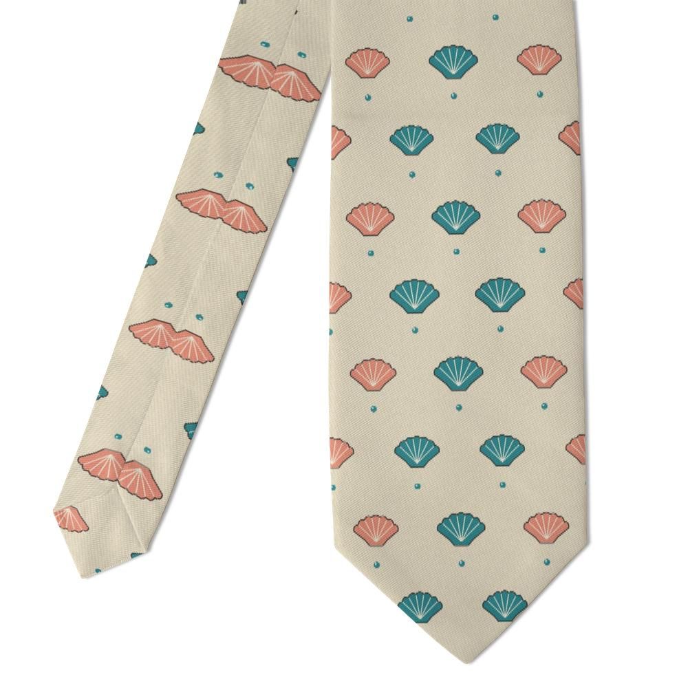 Oettingen - Sand & Teal Shell Tie – Low Tide
