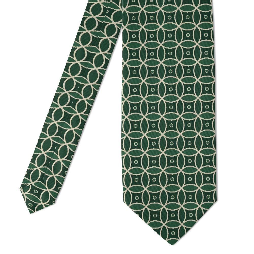 Lovenskiold - Forest & Cream Shippo Circle Tie – Temple Garden