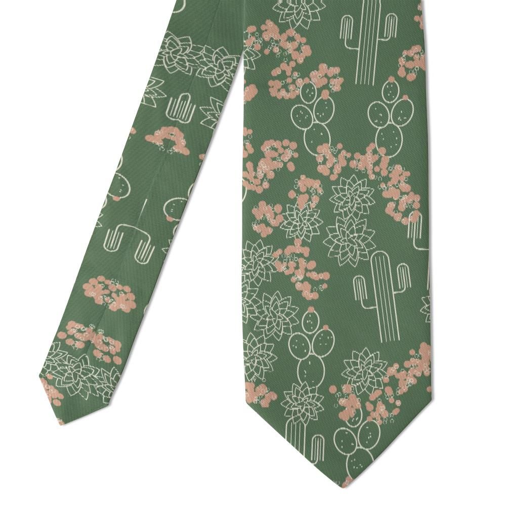 Trolle - Sage & Ivory Desert Succulent Tie – Greenhouse Garden