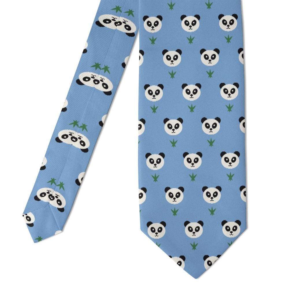 Waldeck - Sky Blue & White Panda Tie – Mountain Mist