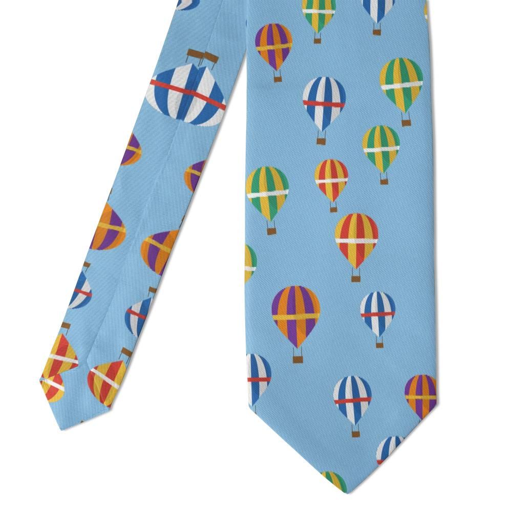 Thun - Sky Blue Hot Air Balloon Tie – Morning Ascent