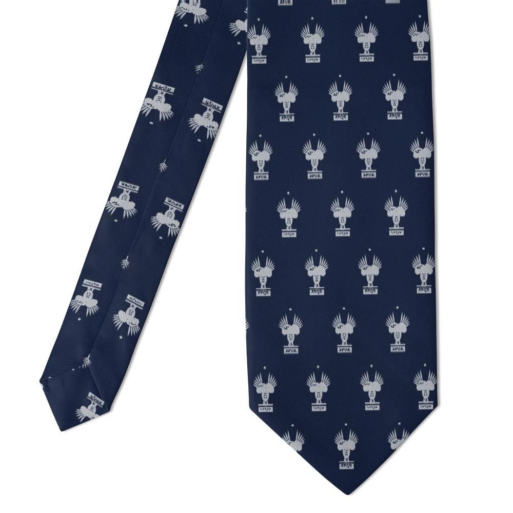 Patrizi - Navy & Silver SPQR Eagle Tie – Glory of Rome