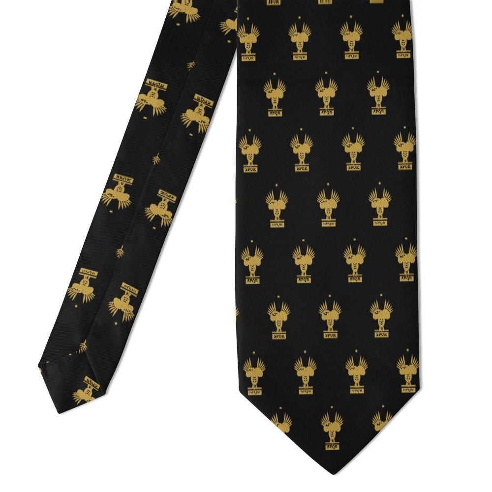 Patrizi - Black & Gold SPQR Eagle Tie – Glory of Rome